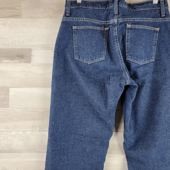 Vintage Cabela's Fleece Lined Straight-leg Jeans Women's Size 8 (more like a 6) - Picture 14 of 14